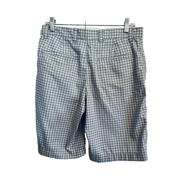 Callaway Optimum Performance Men's Blue/White Plaid Golf Shorts Size 32 - Picture 2 of 9